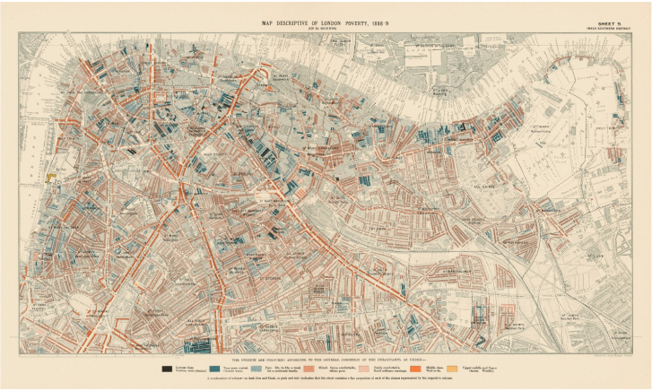 Hisotrical map of London